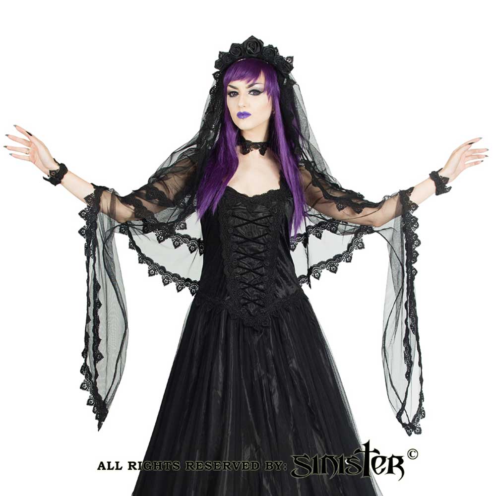 Sinister - H030 voile - Noir
